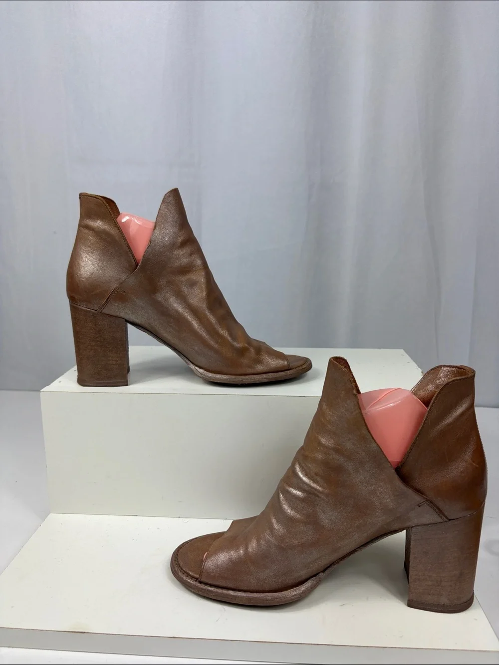 NWOB Officine Creative Devos 18 Open Toe‎ Boots.